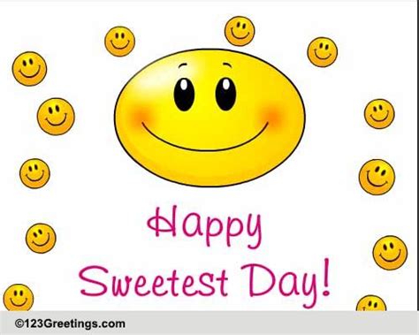 Sweetest Day Smiles For A Friend. Free Friends eCards, Greeting Cards | 123 Greetings