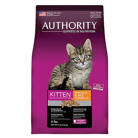 Authority® Kitten Food | cat Dry Food | PetSmart