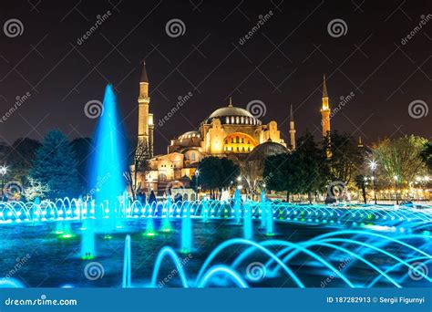 Ayasofya Museum Hagia Sophia in Istanbul Stock Image - Image of ...