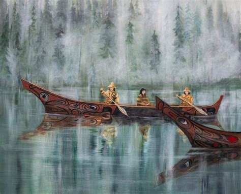 Haida War Canoe Native American Art Prints Alaska Native - Etsy