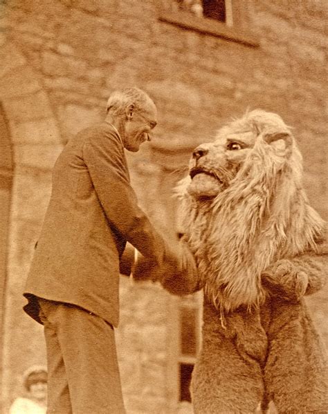 deep space daguerreotype: The Penn State Lion Mascot, 1922