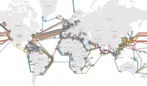 Internet World Map