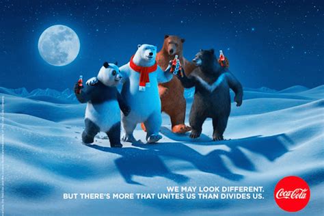 Urso polar da Coca-Cola ganha amigos que retratam diversidade e igualdade | Exame