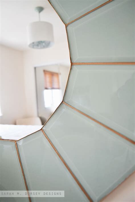 DIY Glass Mirror! - Dorsey Designs