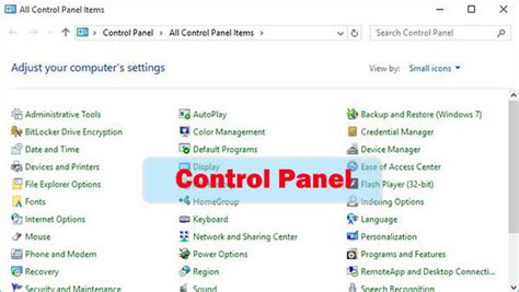 Can t open control panel windows 7 - masaanswer