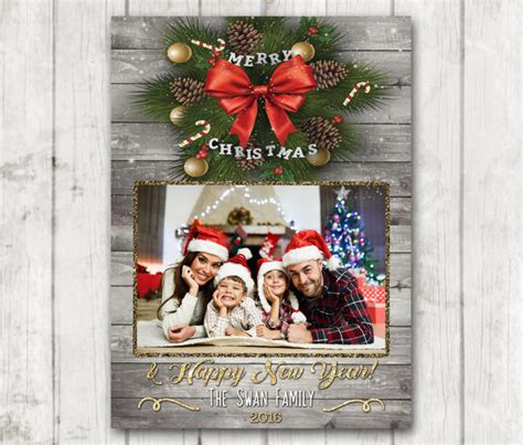 Custom Christmas Card, Christmas Card – Happy Barn