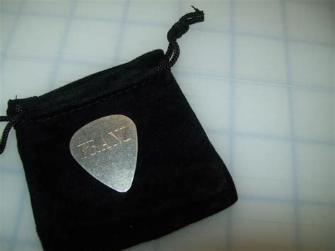 engraved stainless steel guitar picks $14 www.personalizeyouritems.com | Steel guitar, Guitar ...