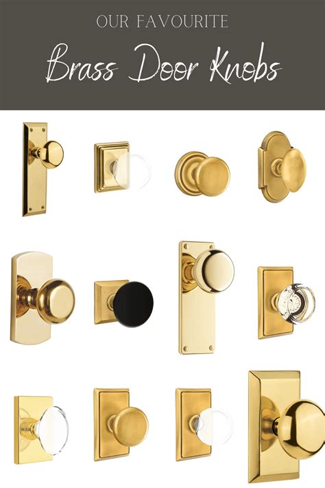 Our Favourite Brass Door Knobs - Making it in the Mountains