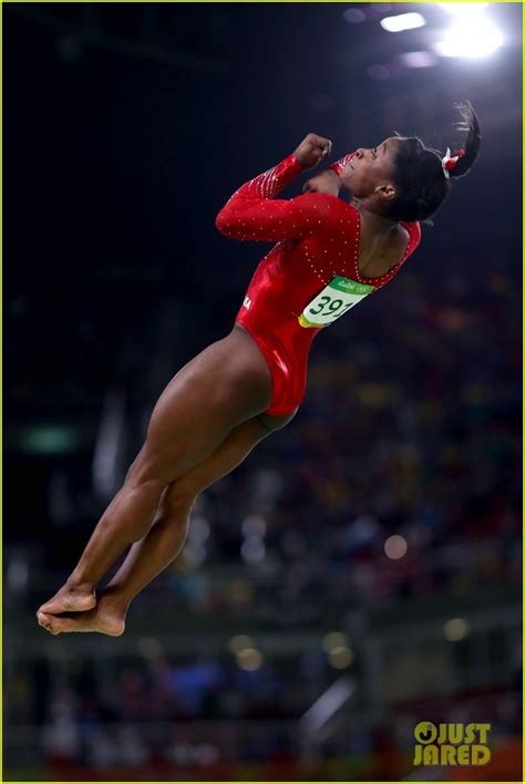 Photo: simone biles vault gold medal rio olympics 19 | Photo 3733538 | Just Jared: Entertainment ...