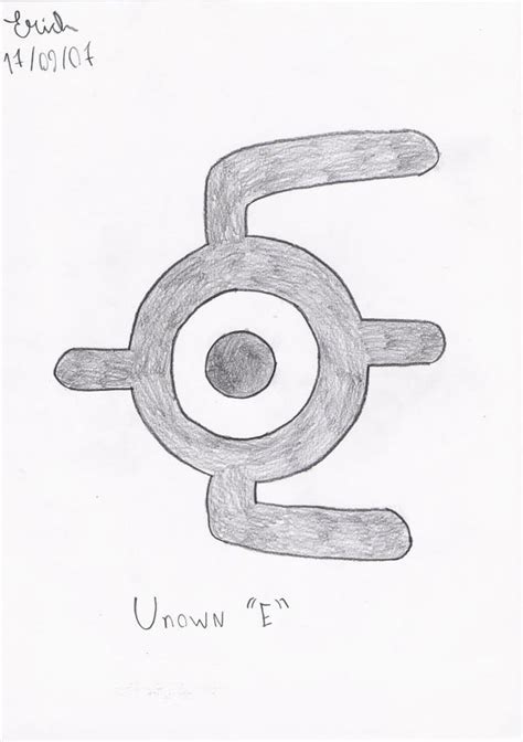 Unown E by 07Erich on DeviantArt