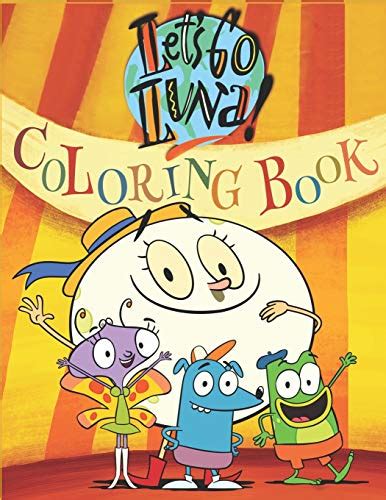 Let's Go Luna Coloring Book: A Coloring Book For Kids And Adults To ...