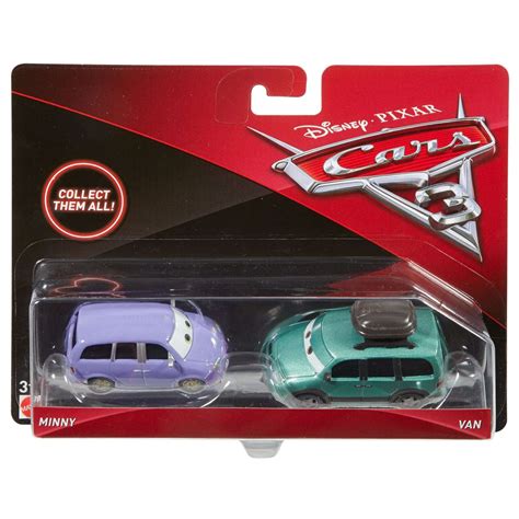 Disney/Pixar Cars 3 Minny & Van Die-cast Vehicle 2-Pack - Walmart.com