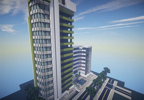 -Modern Town- Minecraft Map