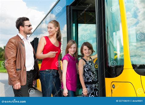 Passengers boarding a bus stock image. Image of transport - 22710619