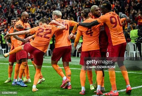 Players Of Galatasaray Team Photos and Premium High Res Pictures ...