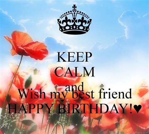 Birthday Wishes For Friend - Wishes, Greetings, Pictures – Wish Guy