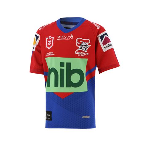 Buy 2022 Newcastle Knights NRL Home Jersey – Youth - NRL Jerseys