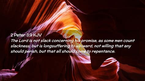 2 Peter 3:9 KJV Desktop Wallpaper - The Lord is not slack concerning ...