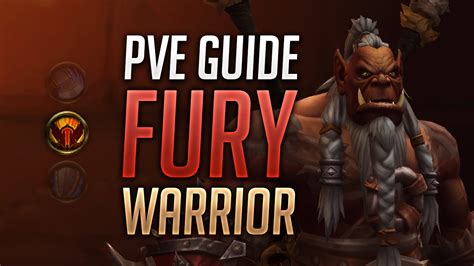 Fury Warrior PVE Guide for BFA Patch 8.1.5 - Best Talents, Stats, Azerite Traits, Rotation ...