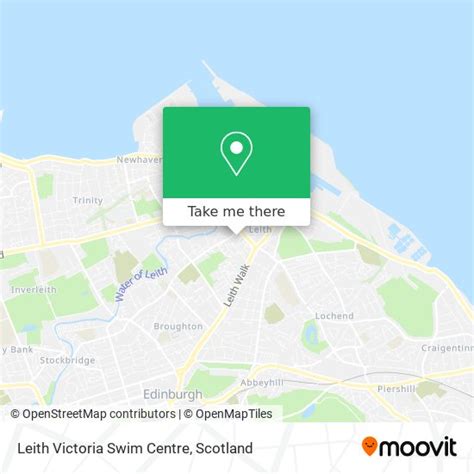 How to get to Leith Victoria Swim Centre in Edinburgh by bus, train or light rail?