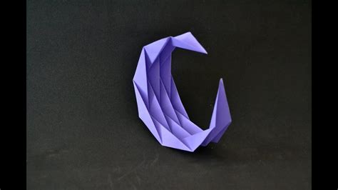 Origami: Moon - YouTube