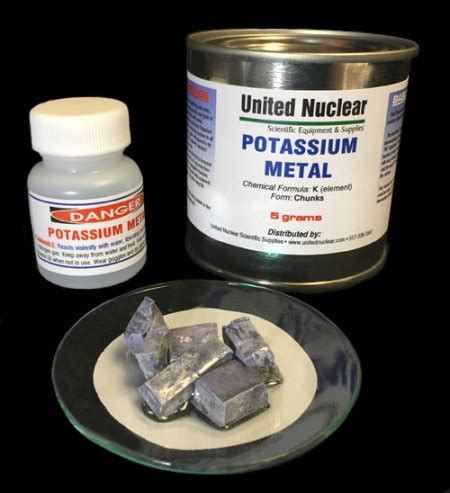 Potassium Metal : United Nuclear , Scientific Equipment & Supplies ...