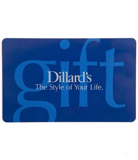 Dillard's The Style of Your Life Everyday Gift Card | Dillard's