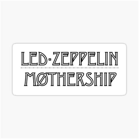 Led Zeppelin Stickers | Redbubble