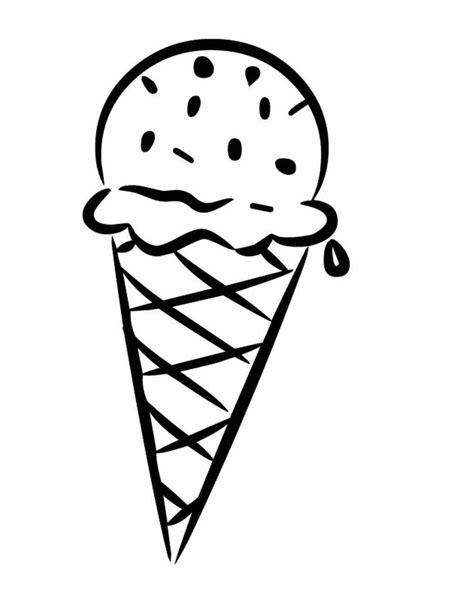 coloring pages for ice cream cone | Ice cream coloring pages, Ice cream ...