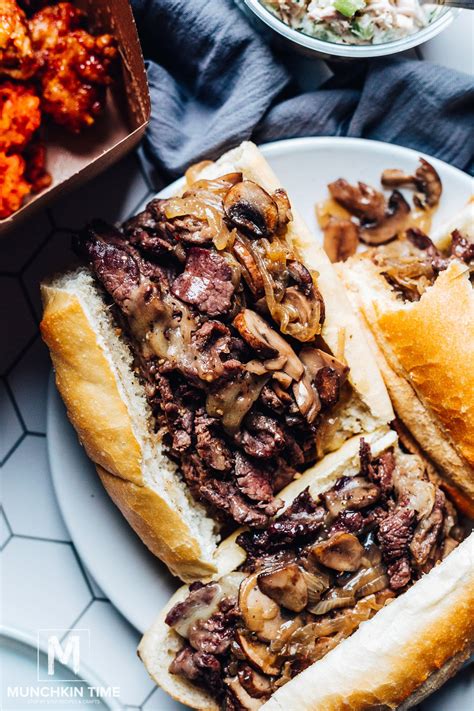 Philly Cheesesteak Sandwich: The Ultimate Game Day Food Idea - Munchkin ...