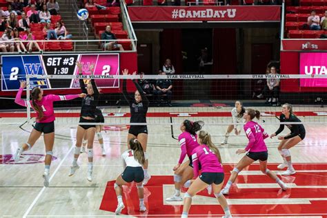 No. 15 Utah Volleyball Hits the Road to Take on Ranked Washington Schools – The Daily Utah Chronicle