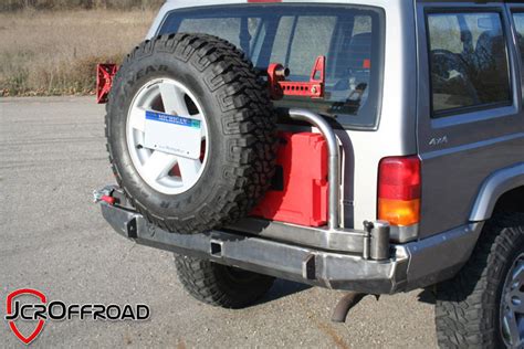 JCR Cherokee XJ Rear Deluxe Tire Carrier Bumper Pics!? - Jeep Cherokee ...