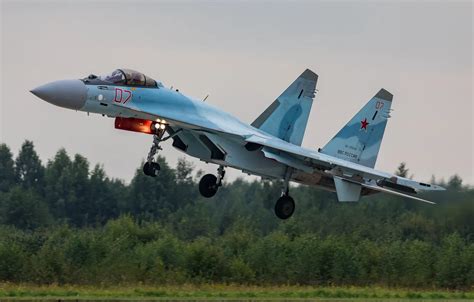 Wallpaper Su-35S, multipurpose, The Russian air force, Su-35S, fighter ...