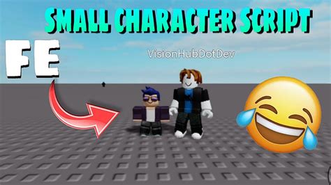 Roblox FE Small Character Script | Fe Tiny Avatar! [R15] - YouTube