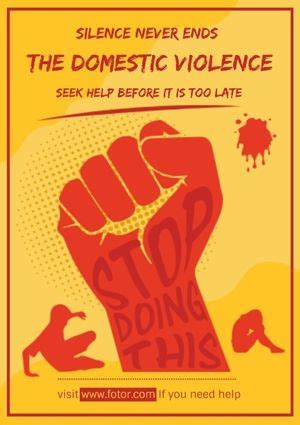 Stop Domestic Violence Poster