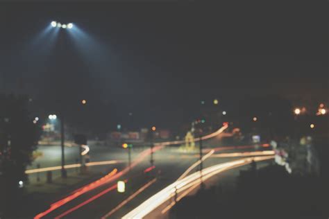 Time-lapse Photography of Road at Night · Free Stock Photo