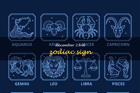 Exploring The Meaning Behind The December 23Rd Zodiac Sign | ShunSpirit