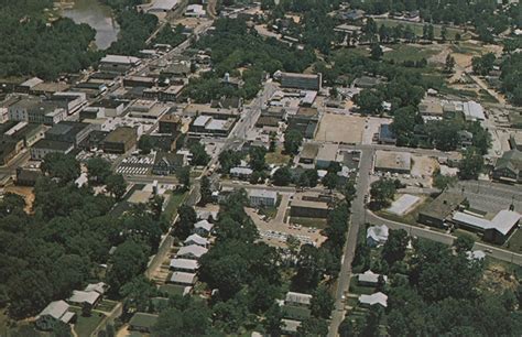 Camden Aerial View - Encyclopedia of Arkansas