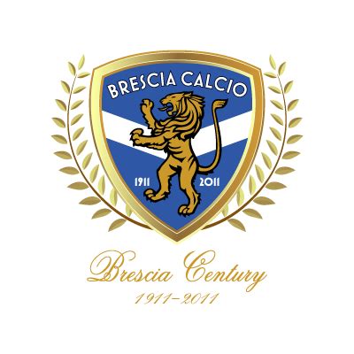 Brescia Calcio (100 Years) vector logo - Freevectorlogo.net