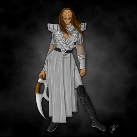 Female Klingon Warrior by joeybowsergraphics | Fandom star trek ...