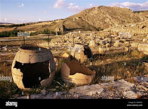 Temple of Storm God Hittite capital Hattusas Hattusha UNESCO World ...