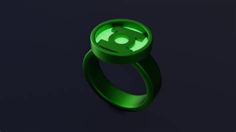 ArtStation - Green Lantern Ring | Resources