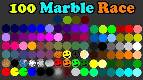 100 Marble Race - Compilation Survival Marble in Algodoo - Thc Game Mobile - YouTube