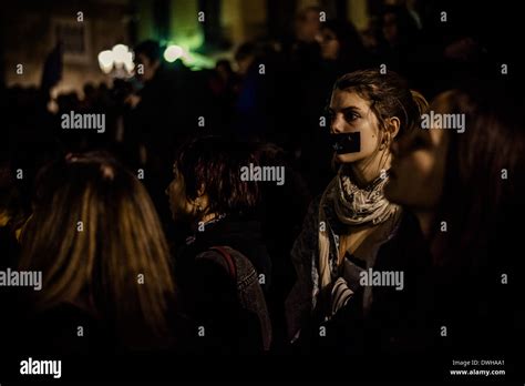 Taped mouth protest hi-res stock photography and images - Alamy