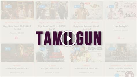 TamilGun - Watch & Download Tamil Movies 2022 & tamilgun app