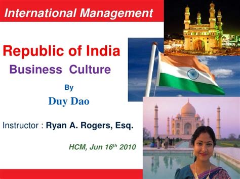 India business culture