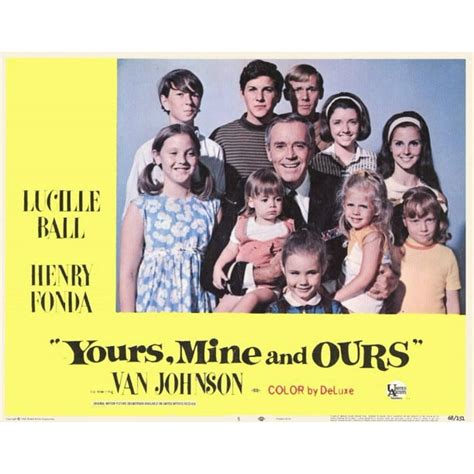 Yours, Mine and Ours - movie POSTER (Style E) (11" x 14") (1968 ...