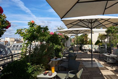 Hotel Raphael Paris ***** | rooftop hotel paris | Terrace