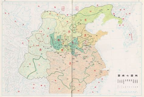 求战国初期，末期列国疆域图_百度知道