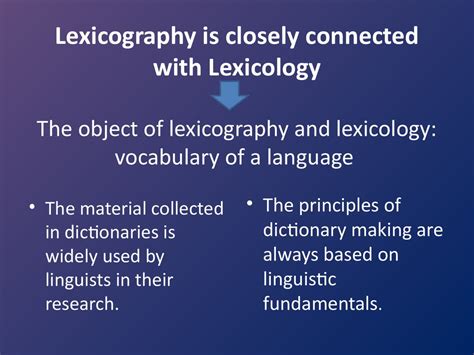 Lecture 8. Fundamentals of english lexicography - презентация онлайн